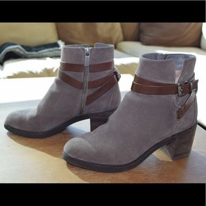 Michael Kors Suede Zip Bootie